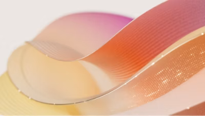  red 3D wave image