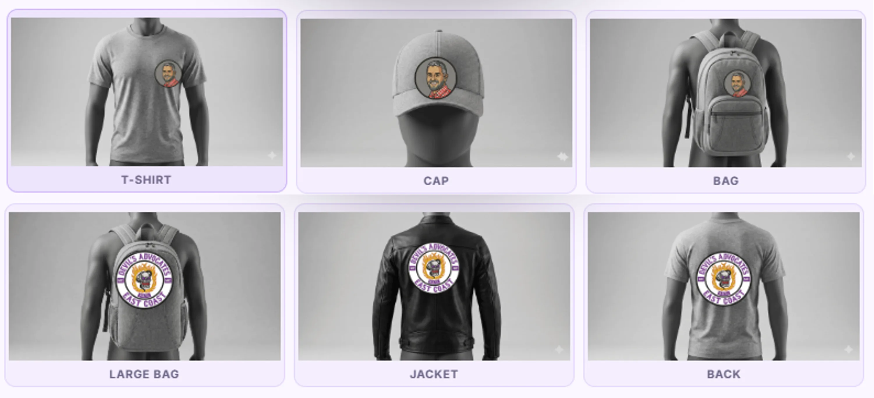 AI generates → see Try On preview