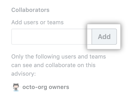 Add button